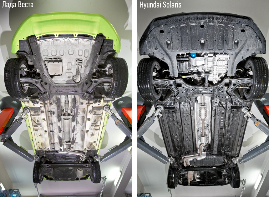 Сравнение Лада Веста и Hyundai Solaris